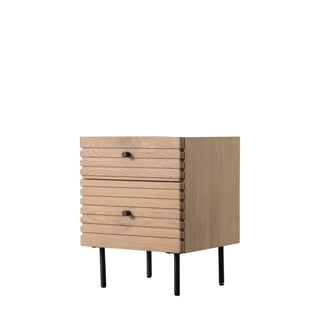 Okayama 2 Drawer Bedside