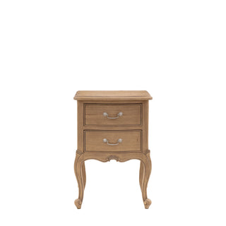 Chic Bedside Table Weathered - KC at HOME