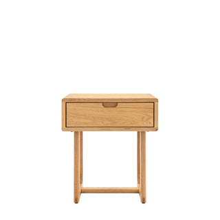 Craft 1 Drawer Bedside Natural - KC at HOME