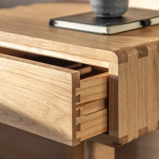 Craft 1 Drawer Bedside Natural - KC at HOME