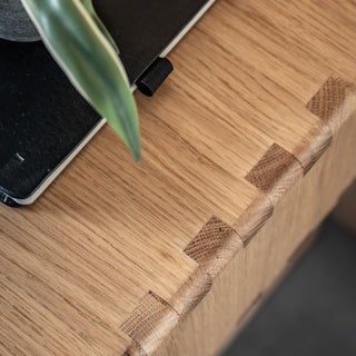 Craft 1 Drawer Bedside Natural - KC at HOME