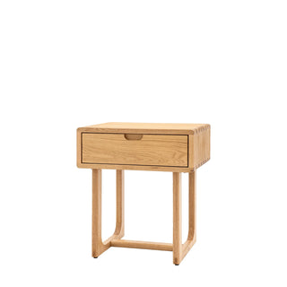 Craft 1 Drawer Bedside Natural - KC at HOME