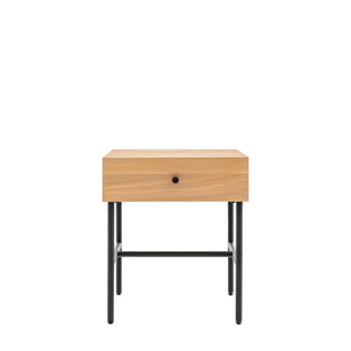 Ashdown 1 Drawer Bedside Natural - KC At Home