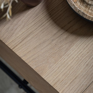 Ashdown 1 Drawer Bedside Natural - KC At Home