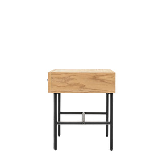 Ashdown 1 Drawer Bedside Natural - KC At Home