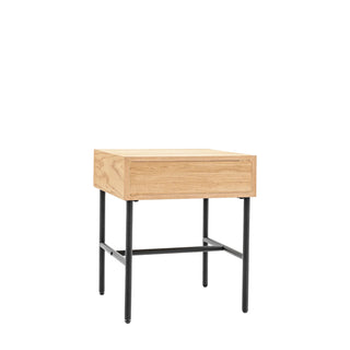 Ashdown 1 Drawer Bedside Natural - KC At Home