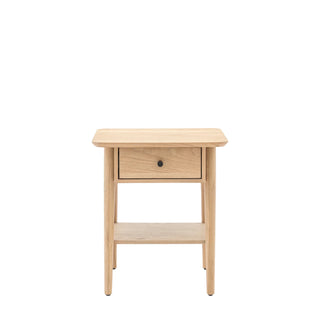 Hatfield 1 Drawer Bedside Natural - KC at HOME