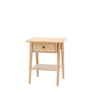 Hatfield 1 Drawer Bedside Natural - KC at HOME