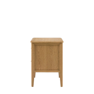 Camden 2 Drawer Bedside Natural - KC At Home