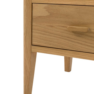 Camden 2 Drawer Bedside Natural - KC At Home