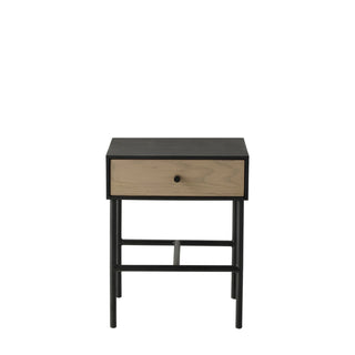 Carbury 1 Drawer Bedside Table - KC at HOME
