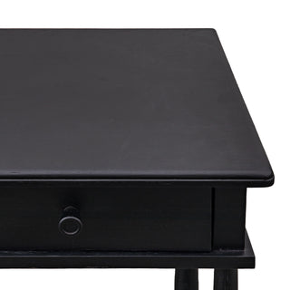 Wycombe 1 Drawer Bedside Black
