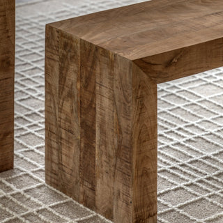 Iowa Dining Bench Natural