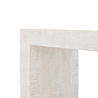 Iowa Dining Bench Whitewash