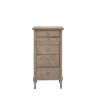 Rustique 5 Drawer Lingerie Chest