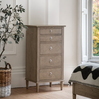 Rustique 5 Drawer Lingerie Chest