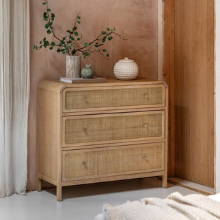 Bibury 3 Drawer Chest - KC at HOME