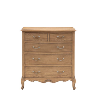 Chic 5 Drawer Chest Weathered - KC at HOME