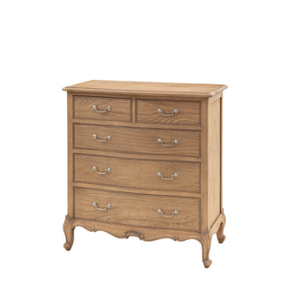 Chic 5 Drawer Chest Weathered - KC at HOME