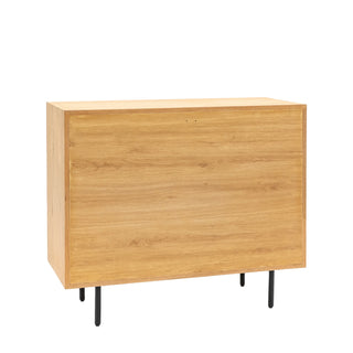 Ashdown 3 Drawer Chest Natural - KC at HOME