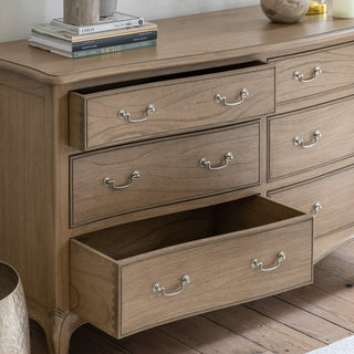 Chic 6 Drawer Chest Weathered - KC At Home