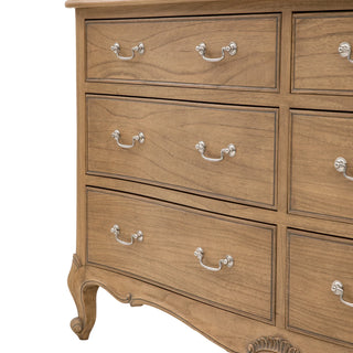 Chic 6 Drawer Chest Weathered - KC At Home