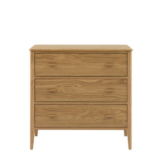 Camden 3 Drawer Chest Natural - KC At Home