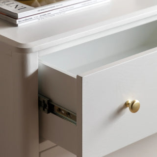 Acton 3 Drawer Chest White - KC at HOME