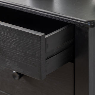 Wycombe 5 Drawer Chest Black