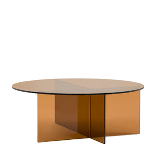 Parioli Glass Coffee Table Bronze
