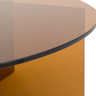 Parioli Glass Coffee Table Bronze