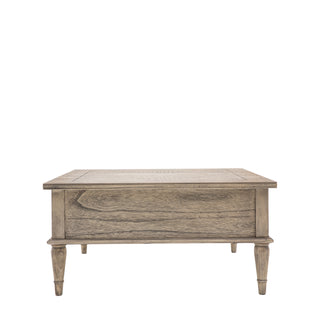 Rustique Square 2 Drawer Coffee Table