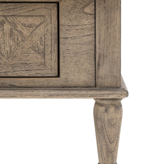Rustique Square 2 Drawer Coffee Table