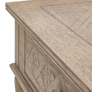 Rustique Square 2 Drawer Coffee Table