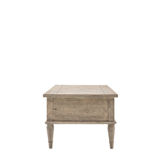 Rustique Push Drawer Coffee Table