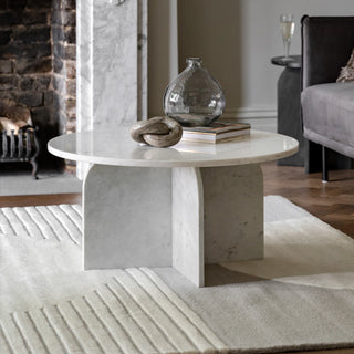 Amalfi Coffee Table White - KC at HOME