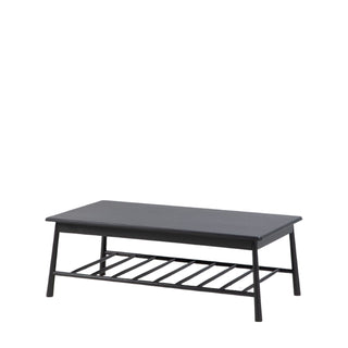 Wycombe Rectangular Coffee Table Black