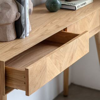 Milano 2 Drawer Console Table