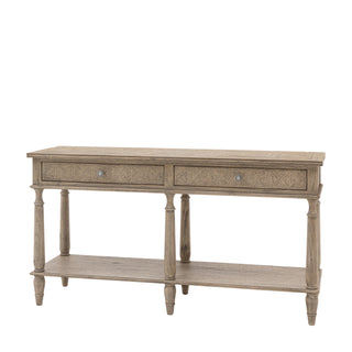 Rustique 2 Drawer Console Table