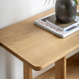 Craft Console Table Natural - KC at HOME