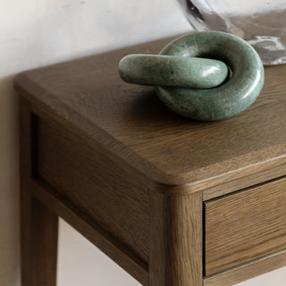 Camden 2 Drawer Console Walnut - KC At Home