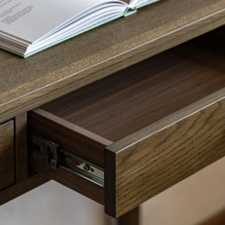 Camden 2 Drawer Console Walnut - KC At Home