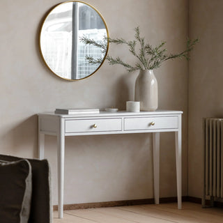 Acton 2 Drawer Console White - KC At Home