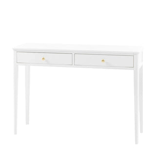 Acton 2 Drawer Console White - KC At Home