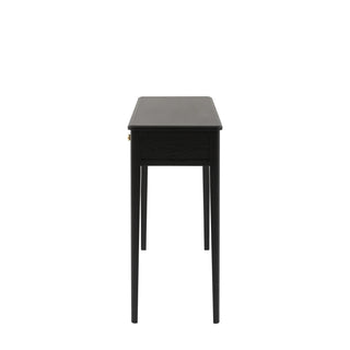 Acton 2 Drawer Console Black - KC At Home