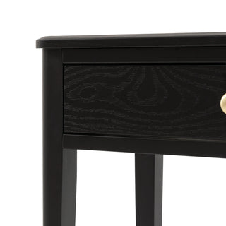 Acton 2 Drawer Console Black - KC At Home