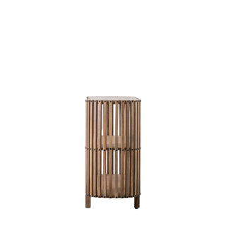 Voss Slatted Console Table