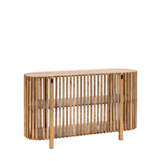 Voss Slatted Console Table