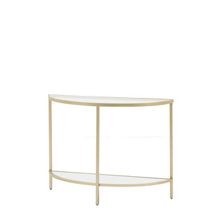 Hudson Console Table Champagne