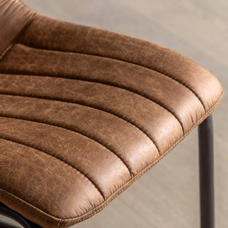 Edington Brown Chair (2 pack) - KC at HOME